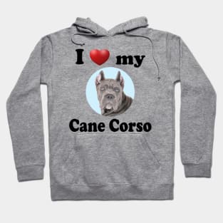 I Love My Cane Corso Hoodie